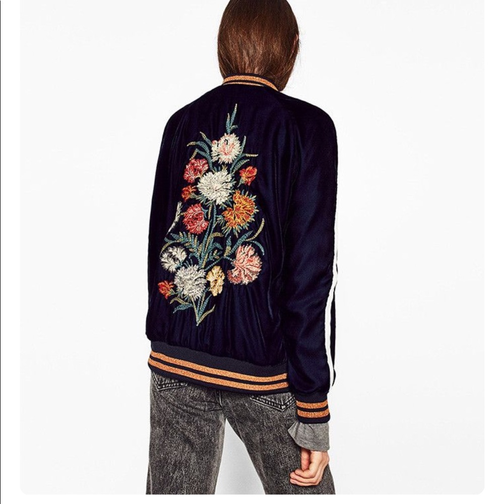 Zara bomber jacket